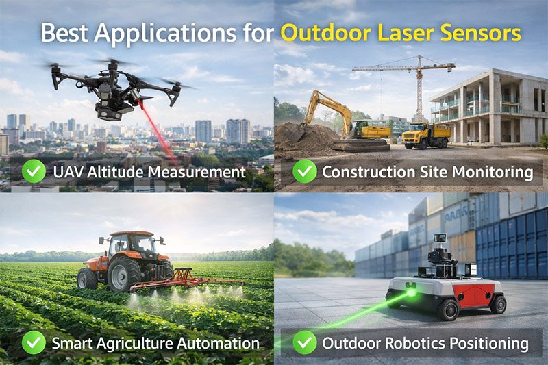 Best Applications for Outdoor Laser Sensors Best Applications for Outdoor Laser Sensors