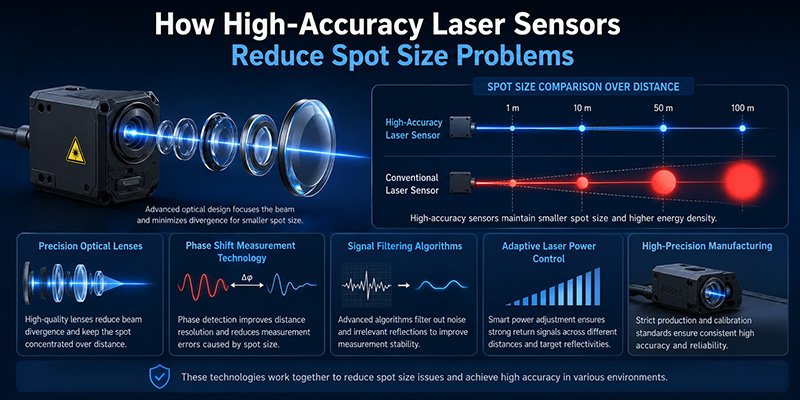 How High-Accuracy Laser Sensors Reduce Spot Size Problems How High-Accuracy Laser Sensors Reduce Spot Size Problems