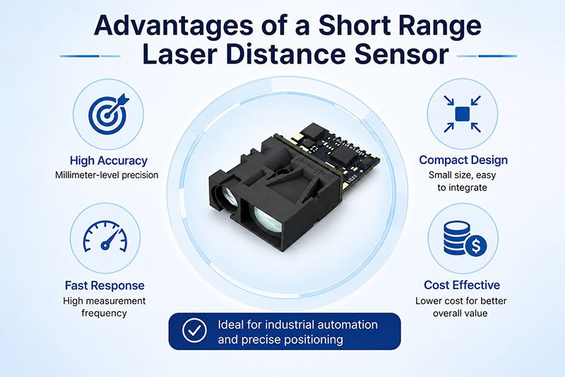 Advantages of a Short Range Laser Distance Sensor Advantages of a Short Range Laser Distance Sensor