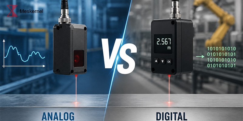 Analog Distance Sensor vs Digital Distance Sensor