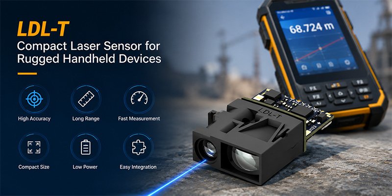 Compact Laser Sensors Like the LDL-T Are Ideal for Rugged Handheld Devices Compact Laser Sensors Like the LDL-T Are Ideal for Rugged Handheld Devices