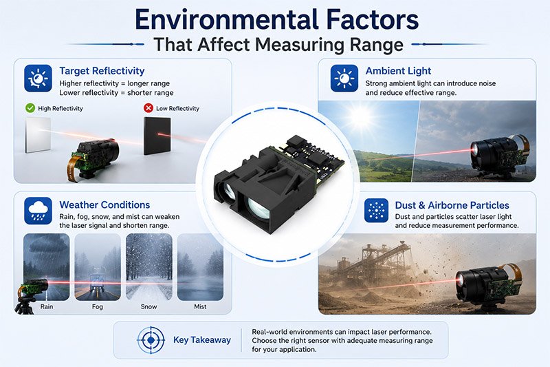 Environmental Factors That Affect Measuring Range Environmental Factors That Affect Measuring Range