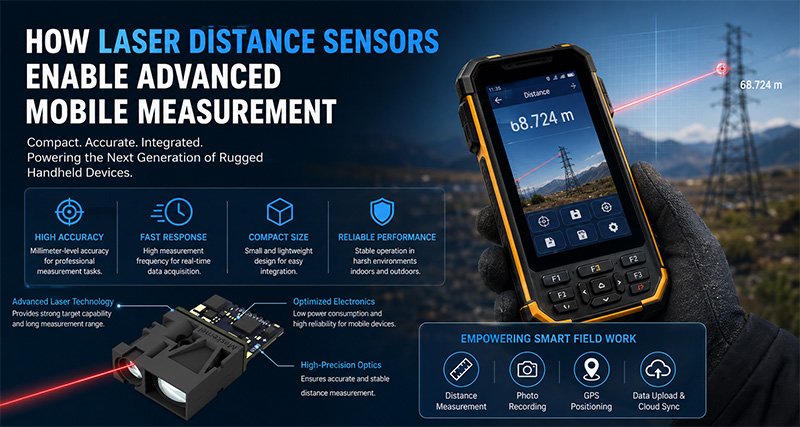 How Laser Distance Sensors Enable Advanced Mobile Measurement How Laser Distance Sensors Enable Advanced Mobile Measurement