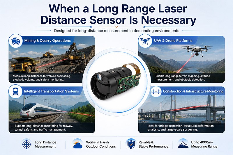 When a Long Range Laser Distance Sensor Is Necessary When a Long Range Laser Distance Sensor Is Necessary