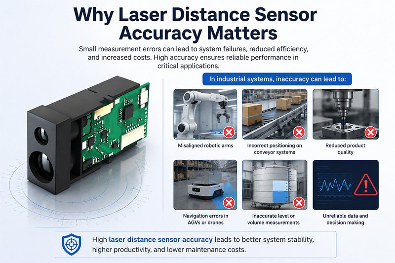Why Laser Distance Sensor Accuracy Matters Why Laser Distance Sensor Accuracy Matters