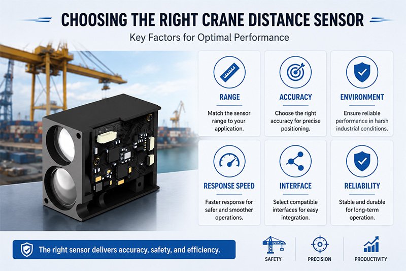 Choosing the Right Crane Distance Sensor Choosing the Right Crane Distance Sensor