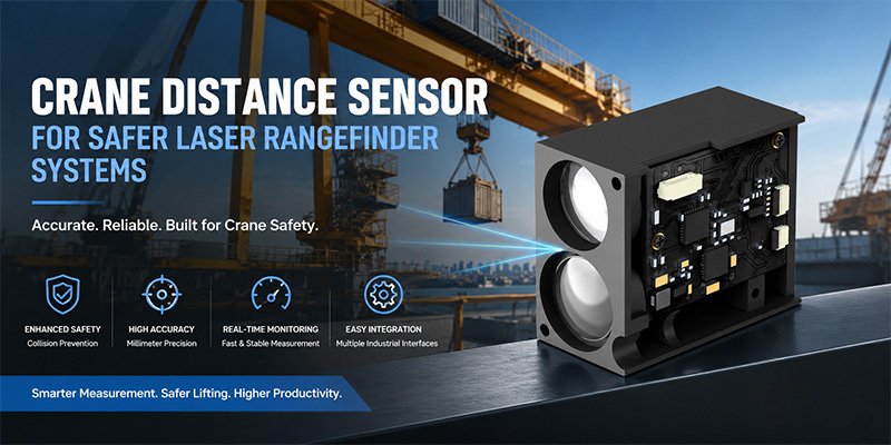 Crane Distance Sensor for Safer Laser Rangefinder Systems