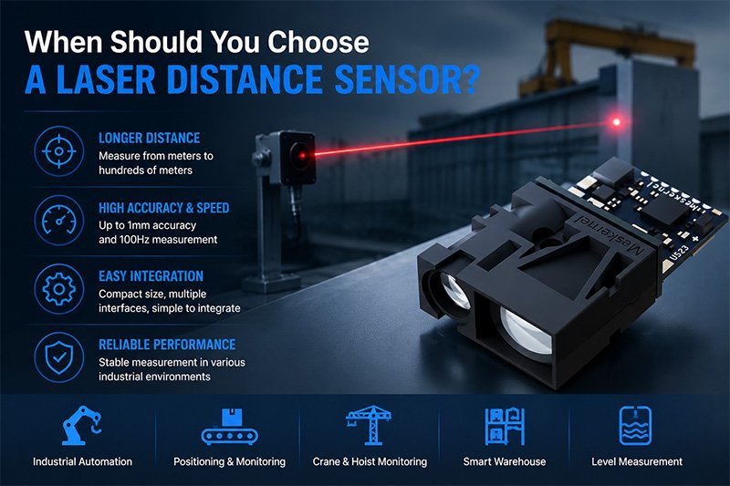 When Should You Choose a Laser Distance Sensor When Should You Choose a Laser Distance Sensor