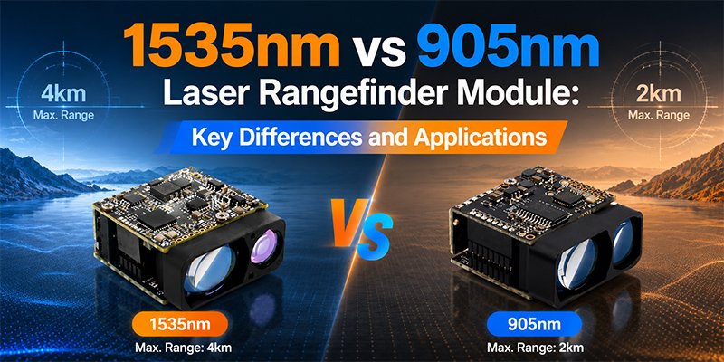 1535nm vs 905nm Laser Rangefinder Module