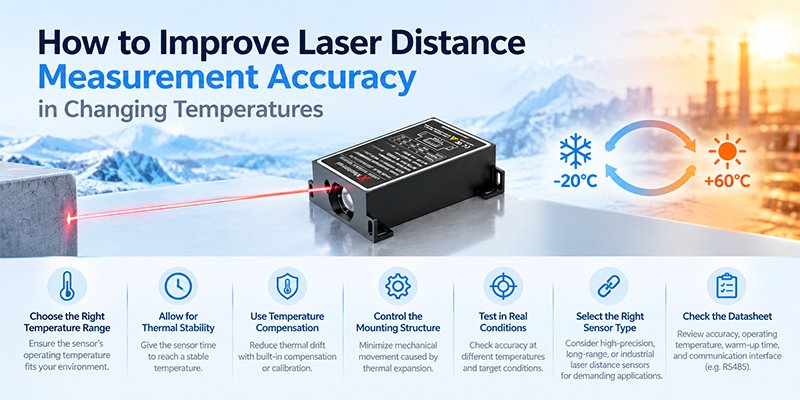 How to Improve Laser Distance Measurement Accuracy in Changing Temperatures How to Improve Laser Distance Measurement Accuracy in Changing Temperatures