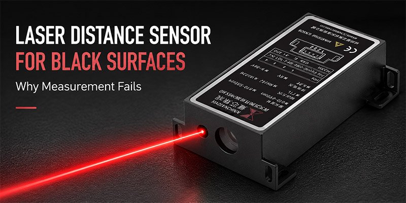 Laser Distance Sensor for Black Surfaces Why Measurement Fails
