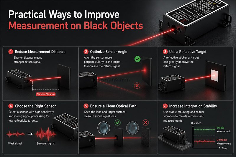 Practical Ways to Improve Measurement on Black Objects Practical Ways to Improve Measurement on Black Objects