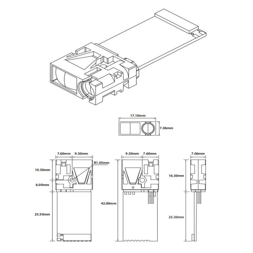 High Precision Laser Distance Sensor