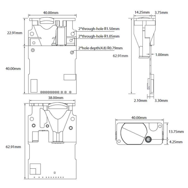 LDJ Long Range Laser Distance Sensor