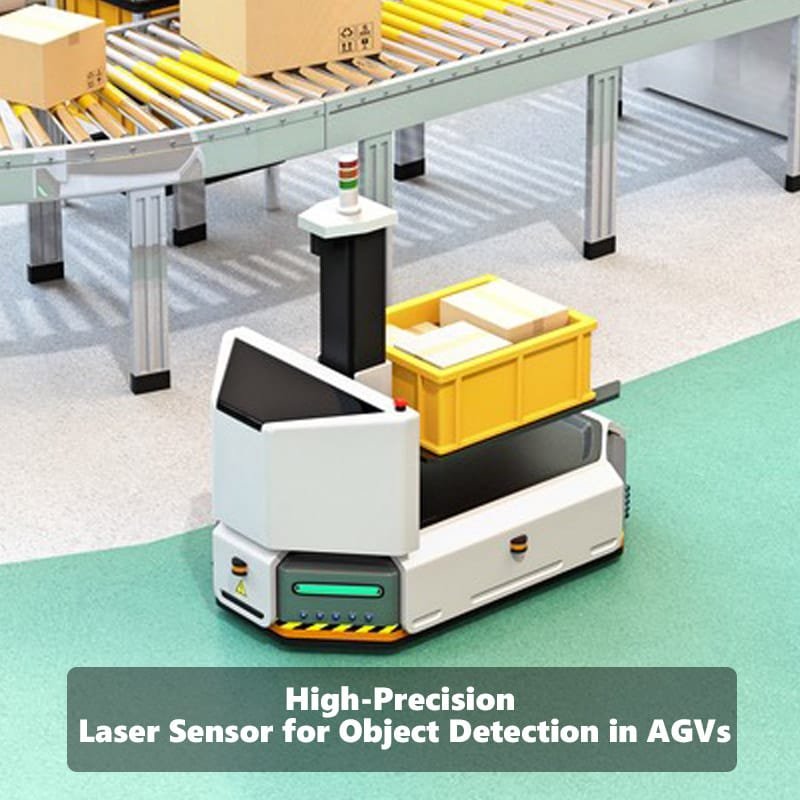 Laser Sensor for Object Detection in AGVs laser distance sensor in industrial