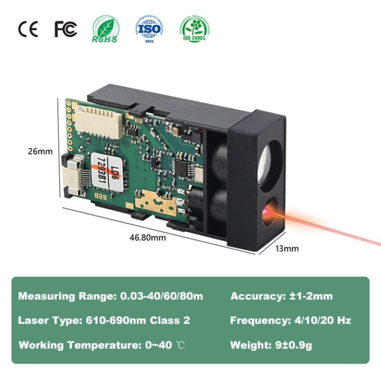 LDK 20Hz Laser Distance Sensor Module - Meskernel