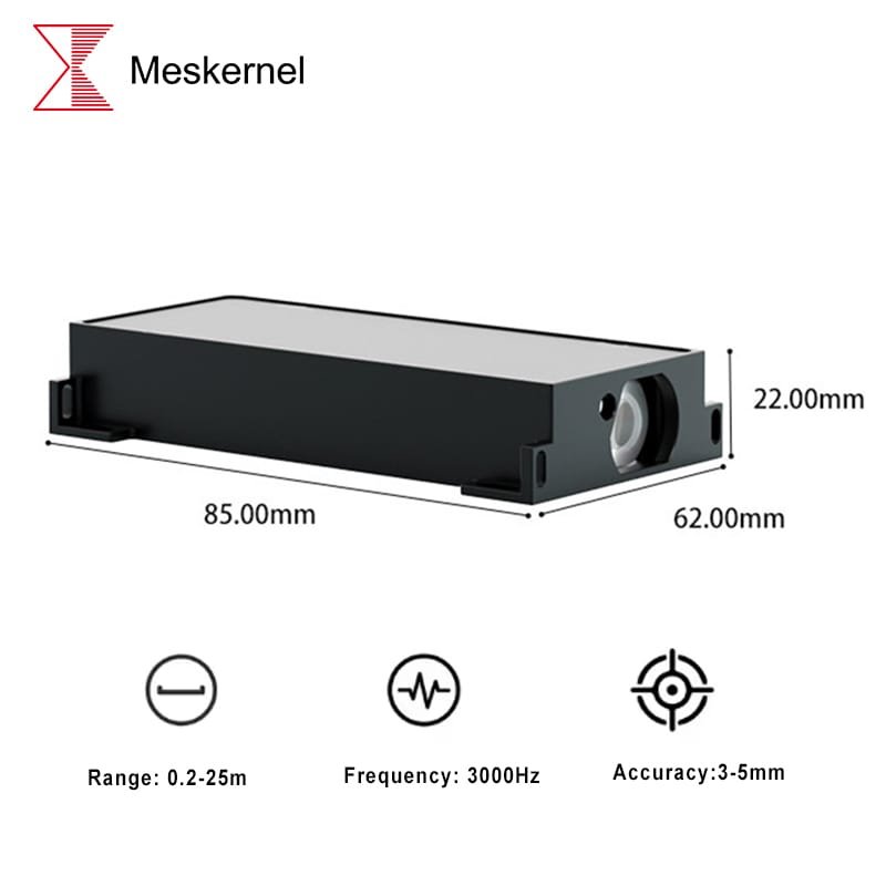 LDJU 3000Hz Precision Industrial Distance Sensor