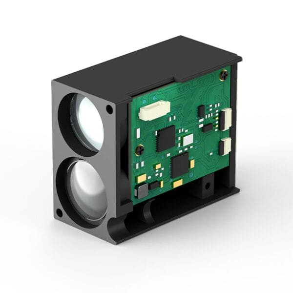 PTFS laser rangefinder sensor module