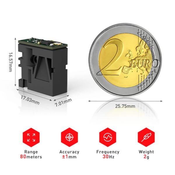 LDL-S USB Small Laser Distance Sensor OEM - Hình ảnh 2