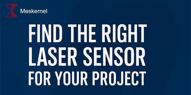 perfect laser range sensor for industrial use