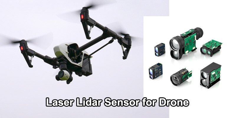 laser rangefinder lidar sensor for drone