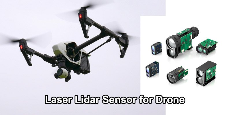 laser rangefinder lidar sensor for drone