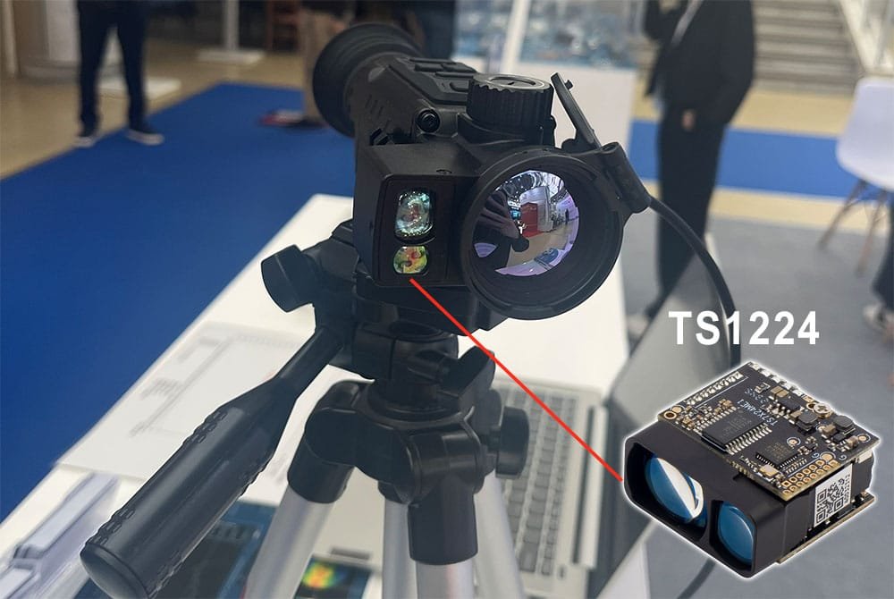 TS1224 Compact Laser Rangefinder for Night Vision Goggles