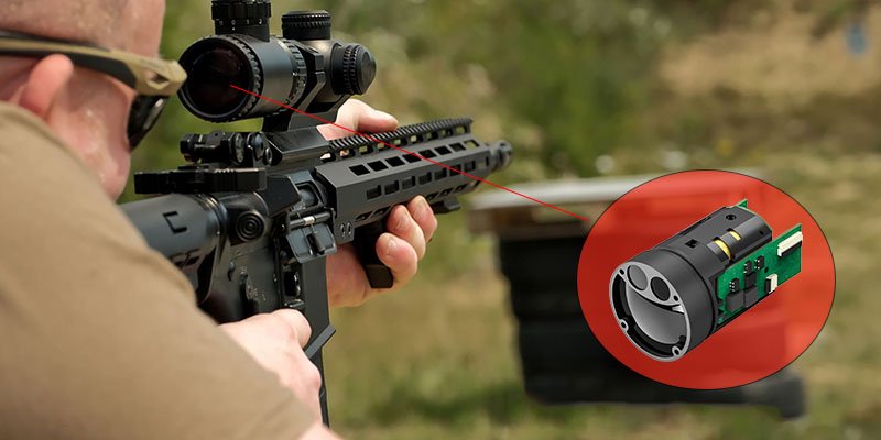 Laser rangefinder for rifle scope distance measurement OEM Laser Rangefinder Module for Rifle Scope Integration