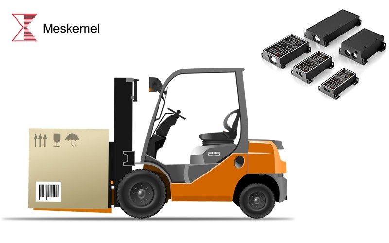 Meskernel Forklift proximity laser sensor