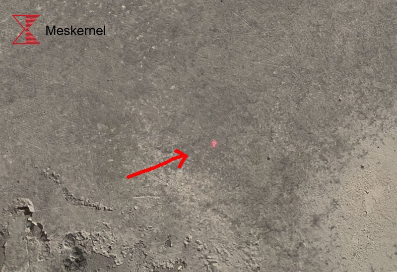 laser sensor for distance measurement
