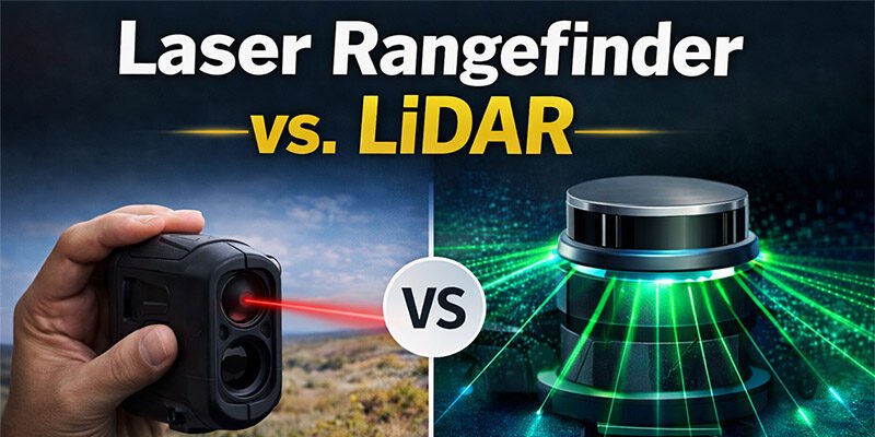 Laser Rangefinder vs LiDAR