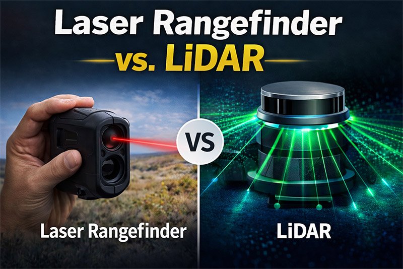 Laser Rangefinder vs LiDAR What Is the Difference