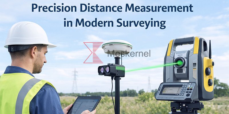distance measurement sensor for GNSS and total station