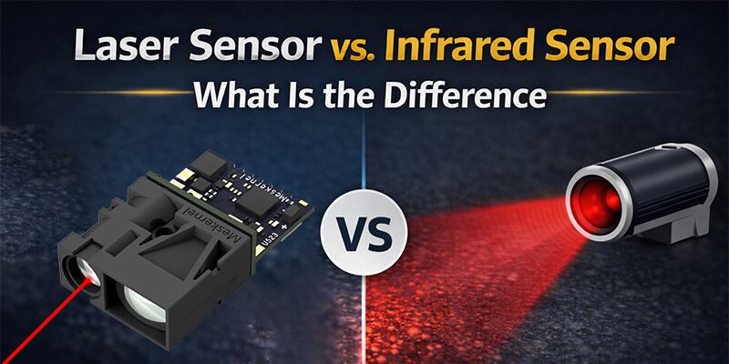 laser distance sensor vs infrared sensor