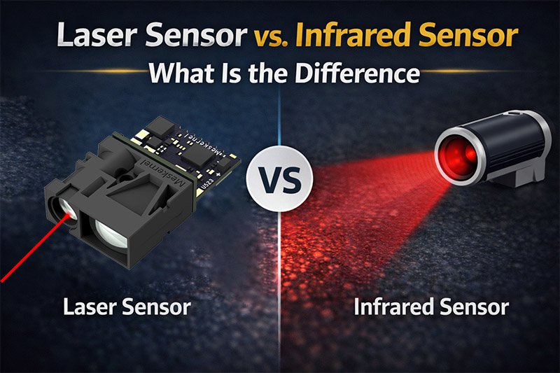 laser sensor vs infrared sensor