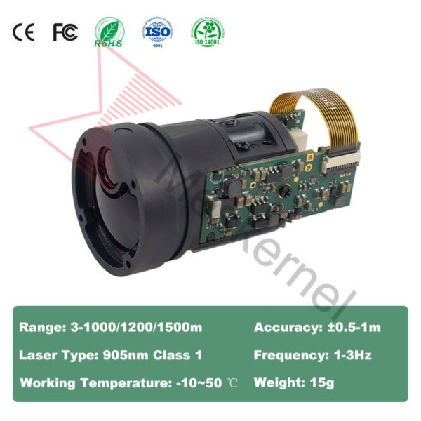 TC25A Laser Range Finder Module | Laser Rangefinder Sensor