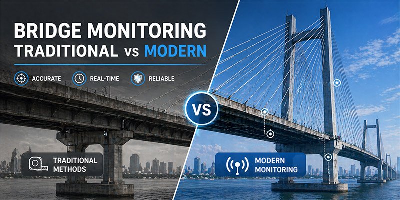 bridge monitoring methods comparison